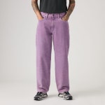 리바이스(Levis) | 리바이스 배기핏 중간 허리 스트레이트 진 퍼플 008FB0003 x 배기 남성 데님 Levis® X 194 578™ Baggy Mens... 