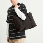 Mazi Untitled | Mazi Untitled 카페 토트백 MTT306BKFZ21 토트 가방 Cafe Tote Bag Black 154958248 | 트렌비
