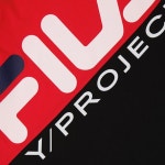 와이프로젝트(Y Project) | 와이프로젝트 필라 클립 숄더 코튼 티셔츠 YPFITS3-S22-RED/BLACK Y/Project Fila Clip Shoulder Cotton... 