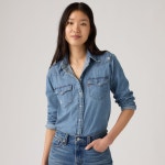 리바이스(Levis) | 리바이스 울티밋 웨스턴 셔츠 데님 868320064 Ultimate Western Shirt 155619497 | 트렌비