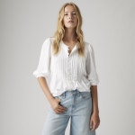 리바이스(Levis) | 리바이스 지나 린넨 혼합 블라우스 001RP0002 블렌드 Gina Linen Blend Blouse 123400263 | 트렌비