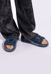 디젤(Diesel) | 디젤 Sa 슬라이드 엠보스드 스트랩 D 오발 데님 블루 Y03356 P4155 H1940 d SASLIDE OVAL 73194868 | 트렌비