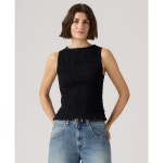 리바이스(Levis) | 리바이스 벨라 스모크 보트넥 탑 여성 스모크드 보트 넥 Womens Bella Smocked Boat Neck Top 26312578... 