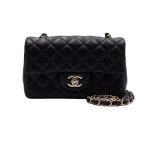 샤넬(CHANEL) | 샤넬 블랙 램스킨 뉴미니 클래식 플랩 숄더백 A69900 금장체인 겸 크로스백 aa64248 중고 156572066 | 트렌비