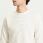 빔즈(Beams) | 빔즈 롱 슬리브 티셔츠 1114 0516 103 01 Thermal Long Sleeve T-Shirt 1114-0516-103-01 White 156910802 | 트렌비