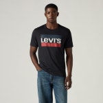 리바이스(Levis) | 리바이스 스탠다드 핏 스포츠웨어 로고 그래픽 티셔츠 블랙 396360050 Standard Levis® Sportswear Logo... 