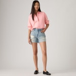 리바이스(Levis) | 리바이스 리브드 여성 숏팬츠 라이트 워시 005DS0002 바지 Ribcage Womens Shorts 153201963 | 트렌비