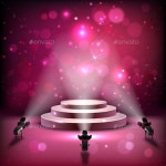Spotlight Scene Background by macrovector | GraphicRiver Spotlight Scene Background