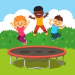 Children Having Fun by IconicBestiary | GraphicRiver Children Having Fun