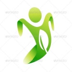 Eco Man Icon by antishock | GraphicRiver Eco Man Icon