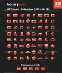 Iconary Part 01 - 64 Icons + 5 Layer Styles by xiiizehn | GraphicRiver Iconary Part 01 - 64 Icons + 5 Layer Styles