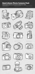 Hand-drawn Photo Cameras Pack by Mangustas | GraphicRiver Hand-drawn Photo Cameras Pack