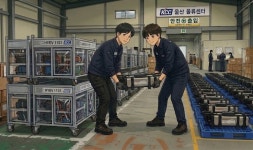[티에스코리아] [울산KCC물류센터] 2인1조 자동차배터리 이동 작업자모집 - 사람인