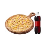 [굽네치킨]굽네 허니멜로 피자+콜라1.25L