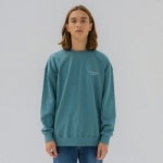 에이랜드 [THE M.I.L.E] 엠엘 오디너리 크루넥 스웨트 [올리브 그린]