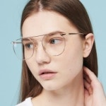 에이랜드 [RECLOW] RECLOW 3579 GOLD 청광렌즈 VER 안경
