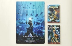 알라딘 : DC 그래픽노블 도서전 + 영화 아쿠아맨 오리지널 포스터 DC 그래픽노블 도서전 + 영화 아쿠아맨 오리지널 포스터