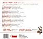 알라딘: [중고] 피오레 : 첼로 소나타 전곡과 17세기 이탈리아 아리아 [디지팩] [중고] 피오레 : 첼로 소나타 전곡과 17세기 이탈리아 아리아 [디지팩]