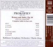 [중고] 프로코피예프 : 발레음악 로미오와 줄리엣(4막 전곡... (4막 전곡, 1939년 개정판) [2CD] | 프로코피예프 (Sergei Prokofiev)... 