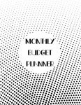 알라딘: Monthly Budget Planner: 12-Month Budget Planner Book. Financial Planning Journal, Monthly Expense Tracker and Organizer... 