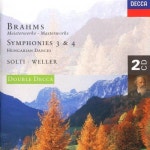 알라딘: [중고] 브람스(Brahms) 교향곡 3번, 4번, ˝헝가리 무곡˝ 전곡 [중고] 브람스(Brahms) 교향곡 3번, 4번, ˝헝가리 무곡˝ 전곡