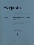 알라딘: Klaviersonate Nr. 1 f-moll op. 6 (Sheet Music) Klaviersonate Nr. 1 f-moll op. 6 (Sheet Music)