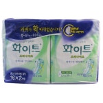 알라딘: [NEW 3차원 크린커버] 화이트 울트라 오버나이트(32cm) 날개형 16P×2개입 [NEW 3차원 크린커버] 화이트 울트라 오버나이트(32cm)... 