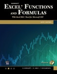 알라딘: Microsoft Excel Functions and Formulas: With Excel 2021 / Microsoft 365 (Paperback, 6) Microsoft Excel Functions and... 