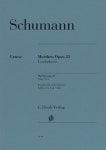 Schumann Myrthen op. 25, Song Cycle Low | 알라딘 Schumann Myrthen op. 25, Song Cycle Low