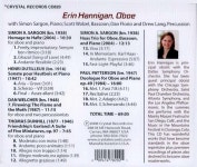 알라딘: [수입] 뒤튀에 & 페터슨 & 던힐 : 오보에를 위한 실내악 작품집 [수입] 뒤튀에 & 페터슨 & 던힐 : 오보에를 위한 실내악 작품집