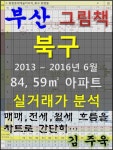 [전자책] 부산 북구 84,59㎡ 아파트 매매, 전세, 월세 실거래가 분석 (2013 ~ 2016.6월) : 알라딘