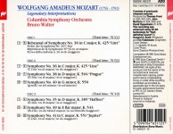 알라딘: [중고] 브루노 발터 - Bruno Walter - MozartSymphonies... 35, 36, 38~41 3Cds [오스트리아발매] [중고] 브루노 발터... 