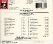 [중고] Schubert : Winterreise - 겨울 나그네 - 베어 (Olaf Bar)(독일발매) :...