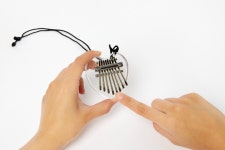 POOM | 미니 투명하트 칼림바 (53012005) 미니 투명하트 칼림바 (53012005)