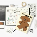 POOM | 2025 오해피데이 다이어리 아이보리 (04013362) 2025 오해피데이 다이어리 아이보리 (04013362)