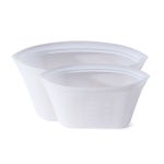 POOM | 바른락 스탠드 실리콘 지퍼백 2P세트(대1P, 중1P) 바른락 스탠드 실리콘 지퍼백 2P세트(대1P, 중1P)