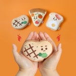 POOM | 모찌타운 푸드 냠냠 피자 스테이크 핫팩인형 3종 모찌타운 푸드 냠냠 피자 스테이크 핫팩인형 3종