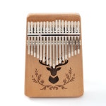 POOM | 디어 마호가니 어쿠스틱 17음계 칼림바(우드) 디어 마호가니 어쿠스틱 17음계 칼림바(우드)