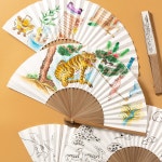 POOM | 민화샵 합죽선 고급형 전통부채만들기 민화샵 합죽선 고급형 전통부채만들기