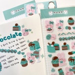 POOM | [또알] 민트초코 포포 씰스티커 [또알] 민트초코 포포 씰스티커