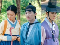 꽃선비 열애사 : 포토갤러리 : 신예은-강훈-정건주, ‘의미심장 산행’ 이화원 사수 작전! : SBS 꽃선비 열애사