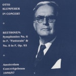 Tempo Di Menuetto/Concertgebouw Orchestra, Otto Klemperer(오토 클렘퍼러) - 벅스 Beethoven: Symphony No. 8 In F Major, Op. 93... 
