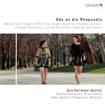 Clarinet and Piano Recital: Duo Kermani-Gentili - BORRIS, S. / BOUTRY, R. / DANIELI, I. / DEBUSSY, C. / EXCOFFIER, L. (Ode an die... 