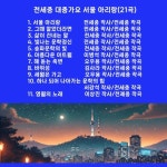 전세중의 가요 제25집 서울아리랑(대중22곡) - 벅스 전세중의 가요 제25집 서울아리랑(대중22곡) / Various Artists