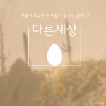 가을아 조금만 더 머물다 갈 수는 없겠니? - 벅스 가을아 조금만 더 머물다 갈 수는 없겠니? / 다른 세상