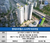 [분양 캘린더] 경기 부천시 현대프라힐스 소사역 더프라임 등... [분양 캘린더] 경기 부천시 현대프라힐스 소사역 더프라임 등 1769가구