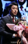 [포토]수상소감 말하는 정경
