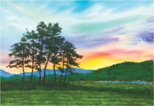 유디치과, 수채화 미술작가 김영우 개인전 개최