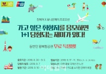 진에어·유니온페이, 1+1 항공권 응모 이벤트 진행