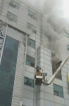 원주관광호텔, 리모델링 과정에서 화재 사고… 7명 연기 흡입